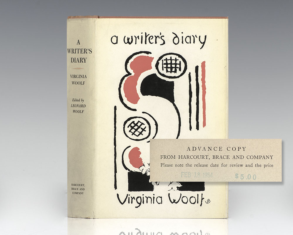 A Writer's Diary Virginia Woolf First Edition Advance Review Copy