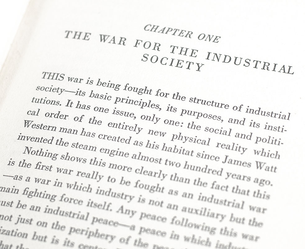The Future of Industrial Man