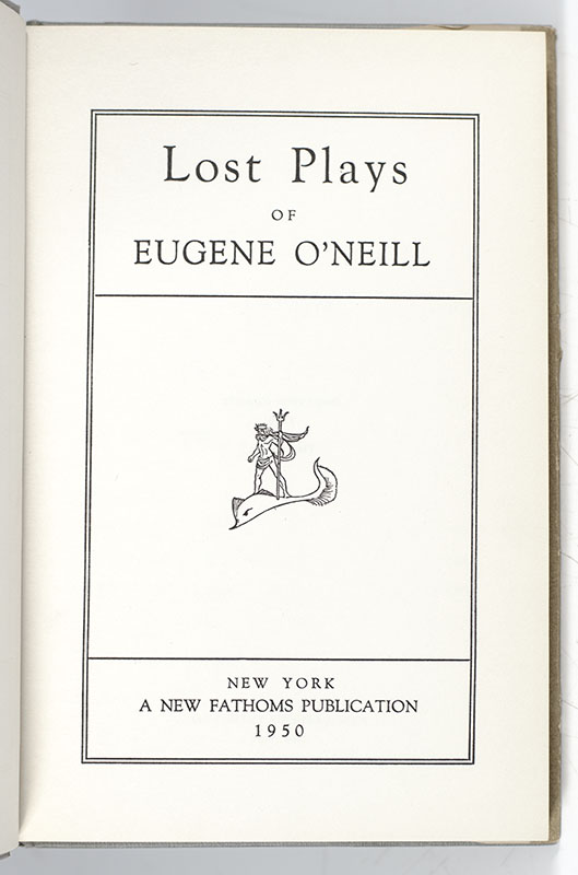 Lost Plays (1913-1915)