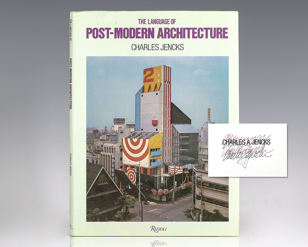 The Language of Post-Modern Architecture. - Raptis Rare Books