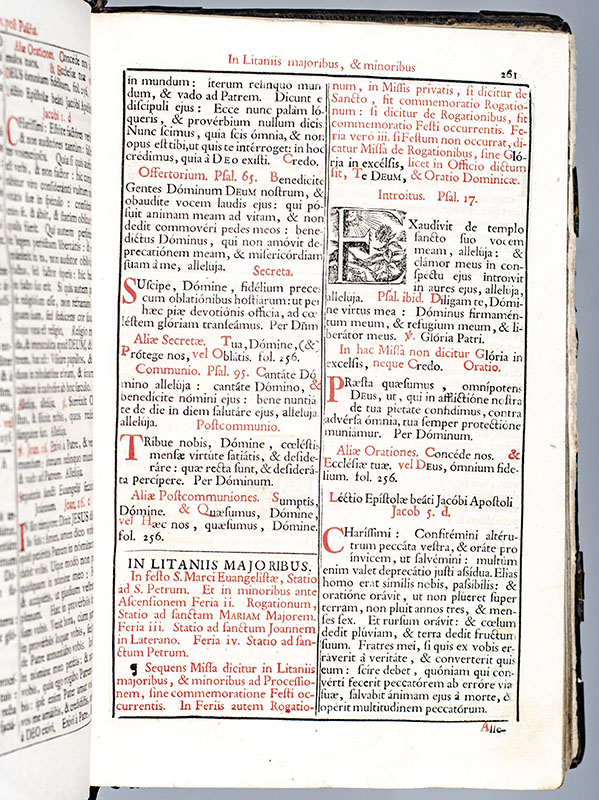 Missale Romanum, ex Decreto Sacrosancti Concilii Tridentini Restitutum S.PIIV. Pontificis Maximi Jussu Editum: Clementis VII. Et Urbani PP. VII