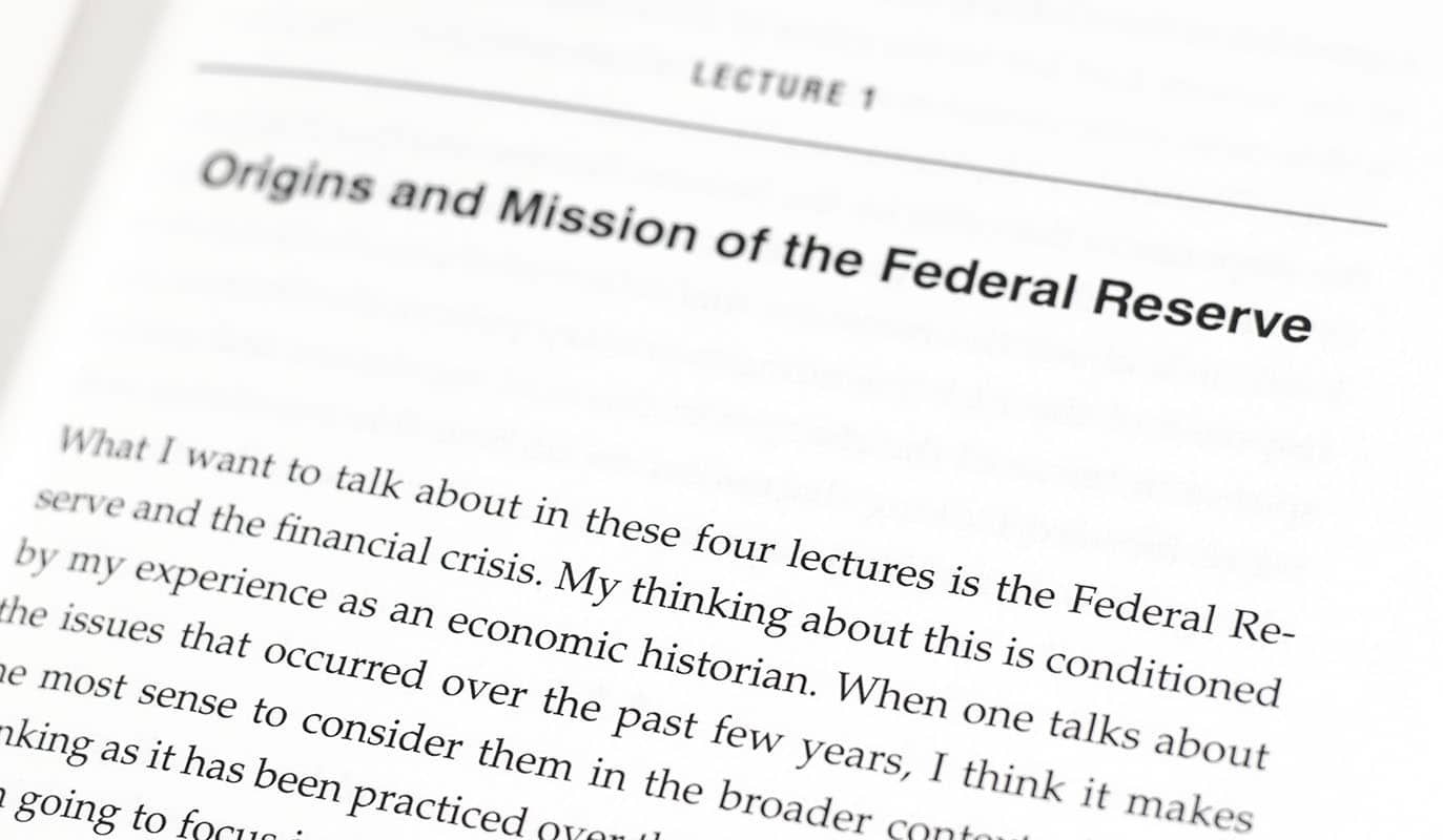 The Federal Reserve and the Financial Crisis