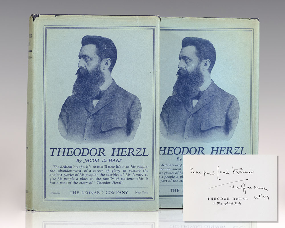 Theodor Herzl: A Biographical Study