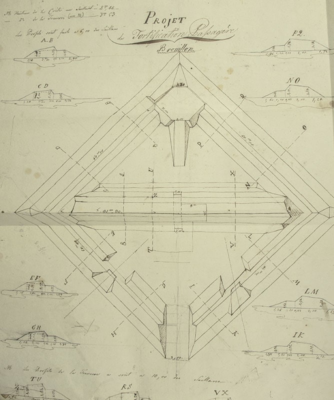 French Military Artillery and Fortification Manual