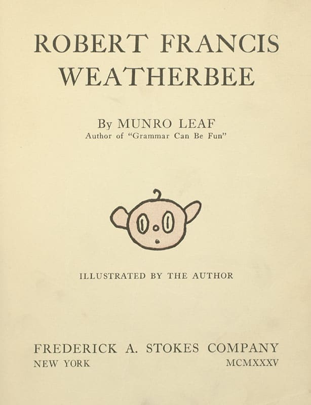 Robert Francis Weatherbee.