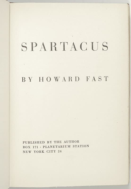 Spartacus.