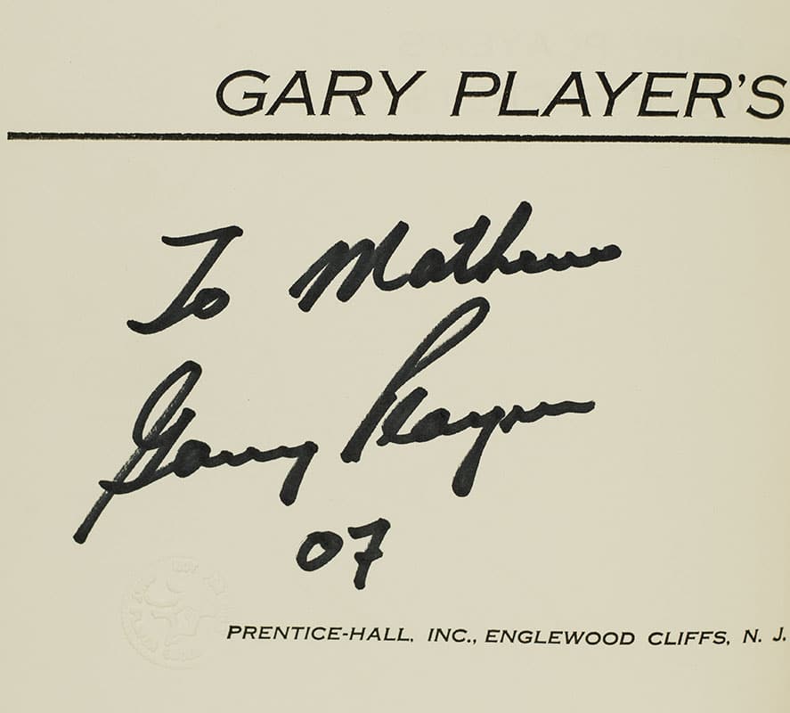 Gary Player's Golf Secrets.