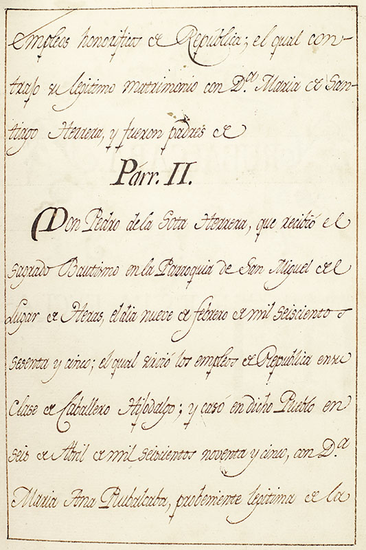 Don Ramon Zazo of Ortega Signed Patent of Nobility.