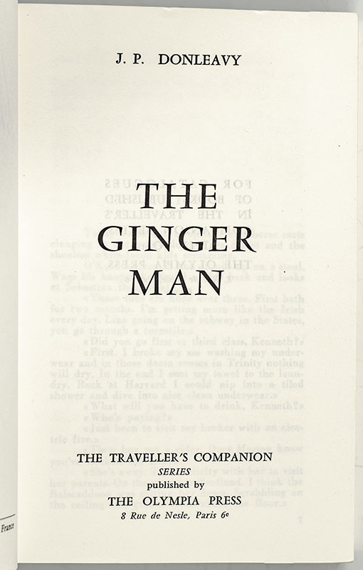 The Ginger Man.