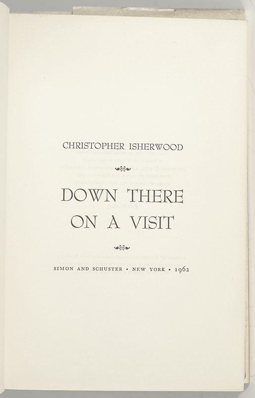 Down There On a Visit.