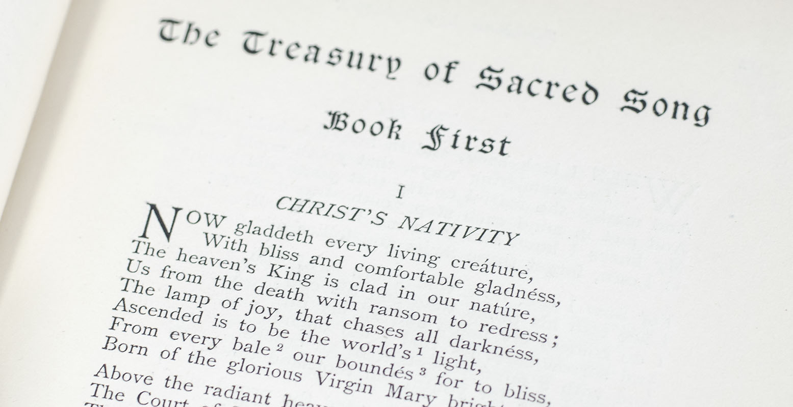 The Treasury of Sacred Song: Selected from the English Lyrical Poetry of Four Centuries.