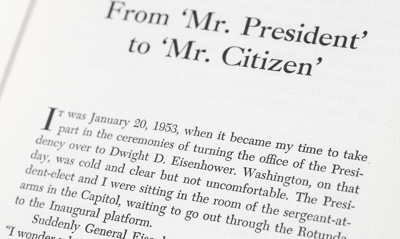 Mr. Citizen.