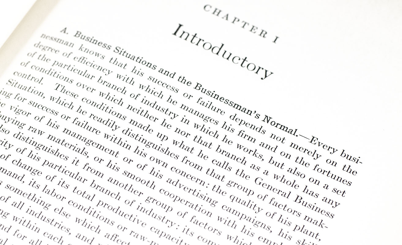 Business Cycles: A Theoretical, Historical, And Statistical Analysis of the Capitalist Process.