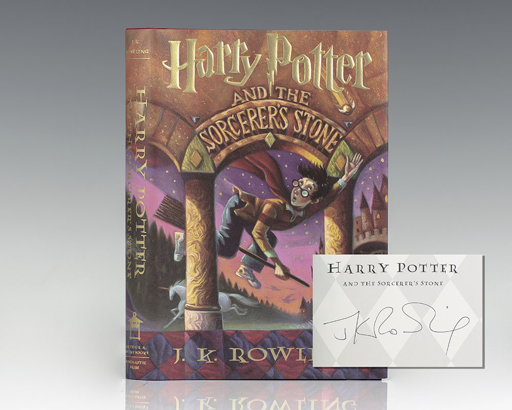 Harry Potter and the Sorcerer's Stone J.K. Rowling First Edition Signed