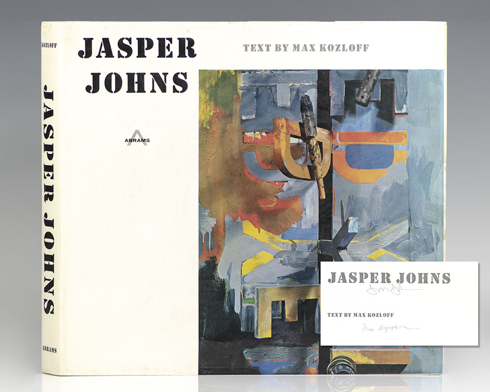 Jasper Johns ハードカバー 洋書 Jasper Johns First Edition Signed Rare Book