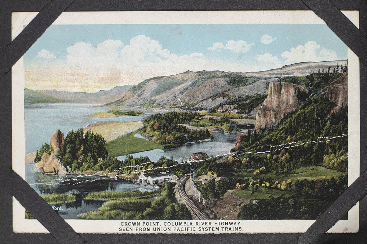 Antique Post Card Album.