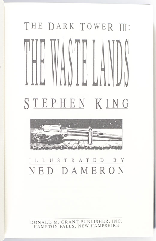 The Dark Tower III: The Waste Lands.