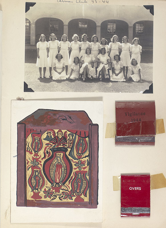 1940s Westover Schoolgirl Scrapbook.