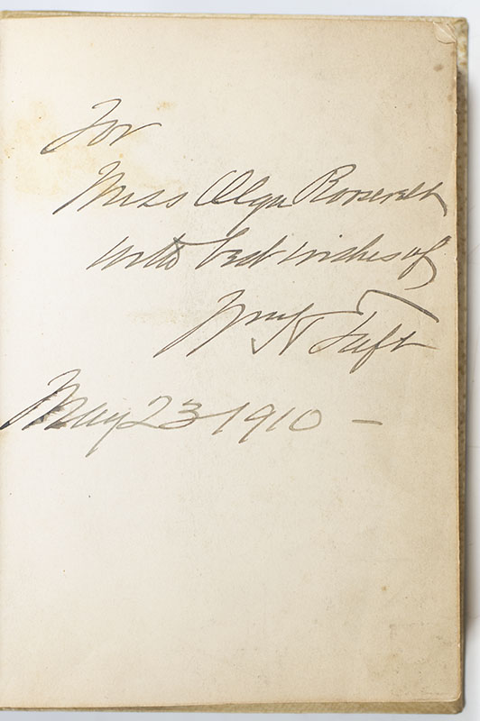 Theodore Roosevelt Signed and Inscribed Autograph Quotation Book.