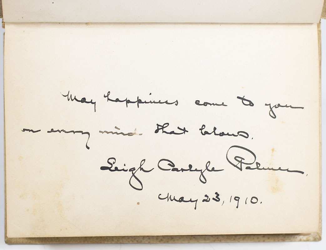 Theodore Roosevelt Signed and Inscribed Autograph Quotation Book.