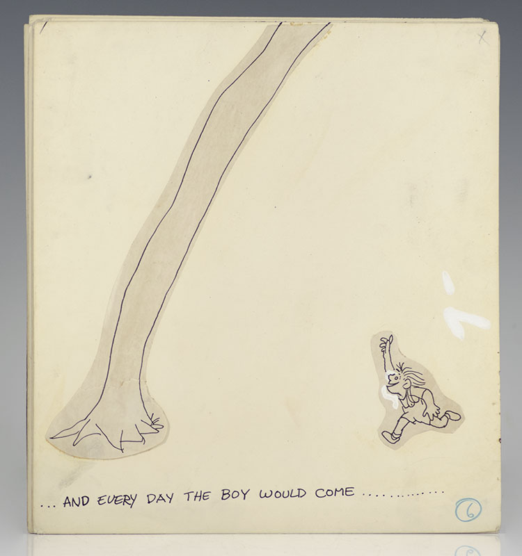 The Giving Tree Original Autograph Manuscript.