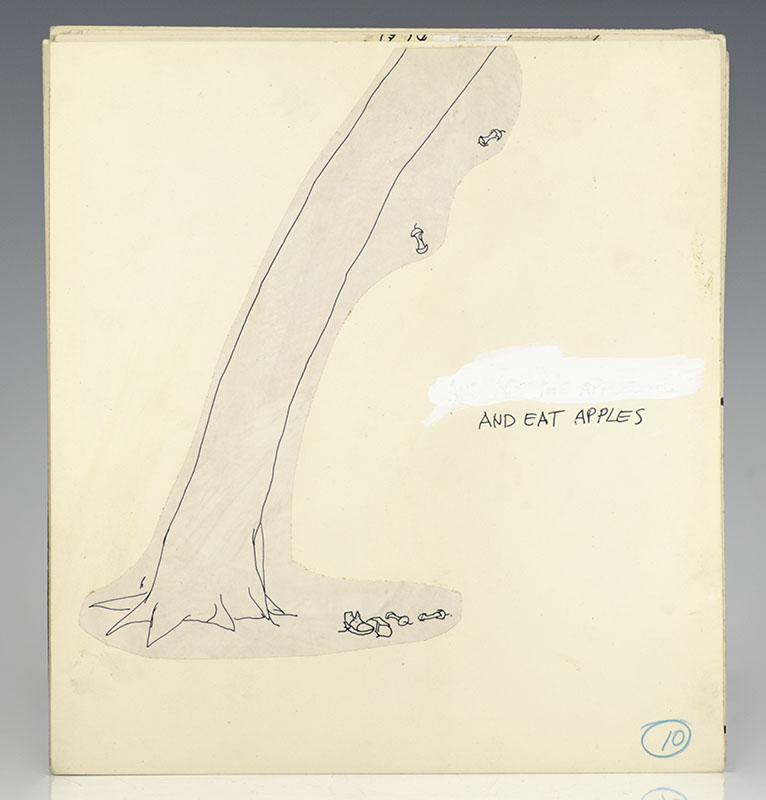 The Giving Tree Original Autograph Manuscript.