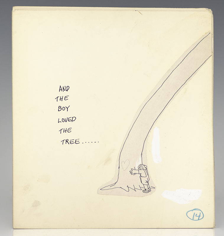 The Giving Tree Original Autograph Manuscript.