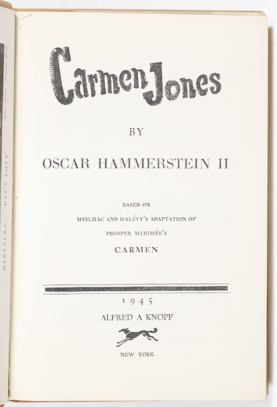 Carmen Jones.