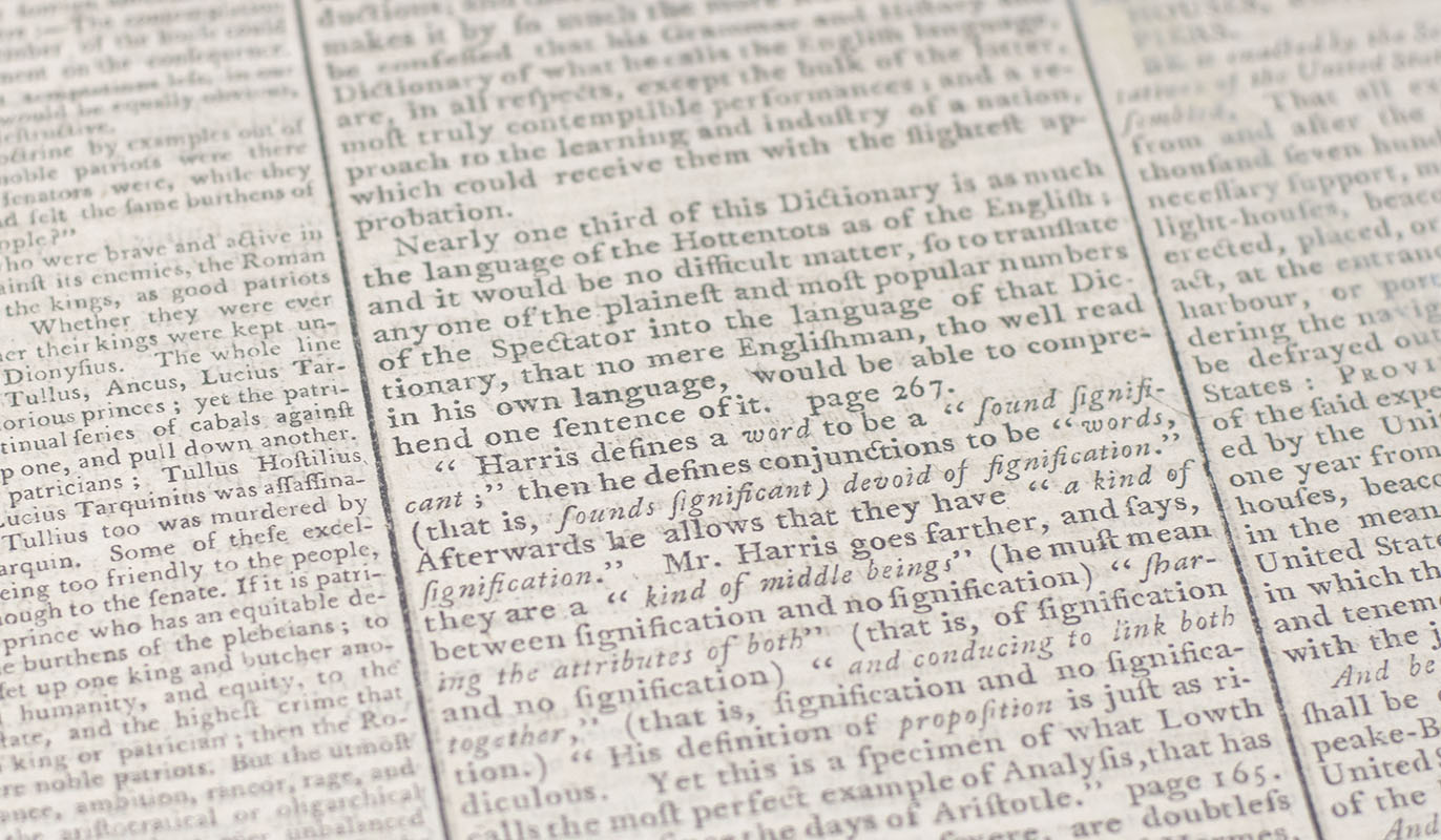 Gazette of the United States. No.XXXVII. Wednesday, August 19, 1789.