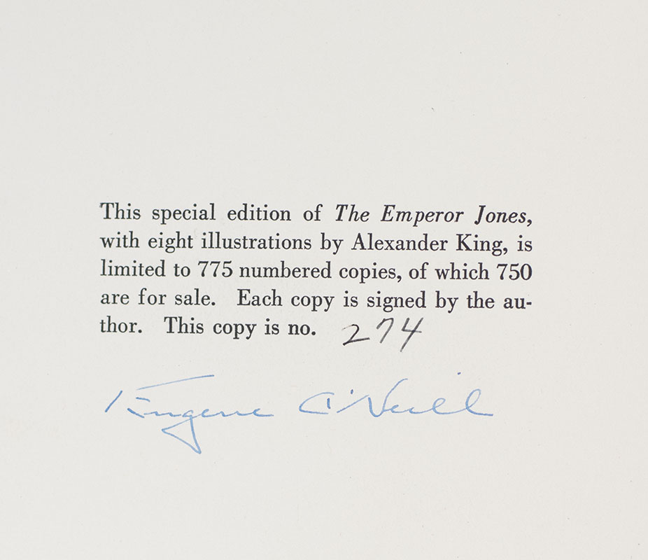 The Emperor Jones.