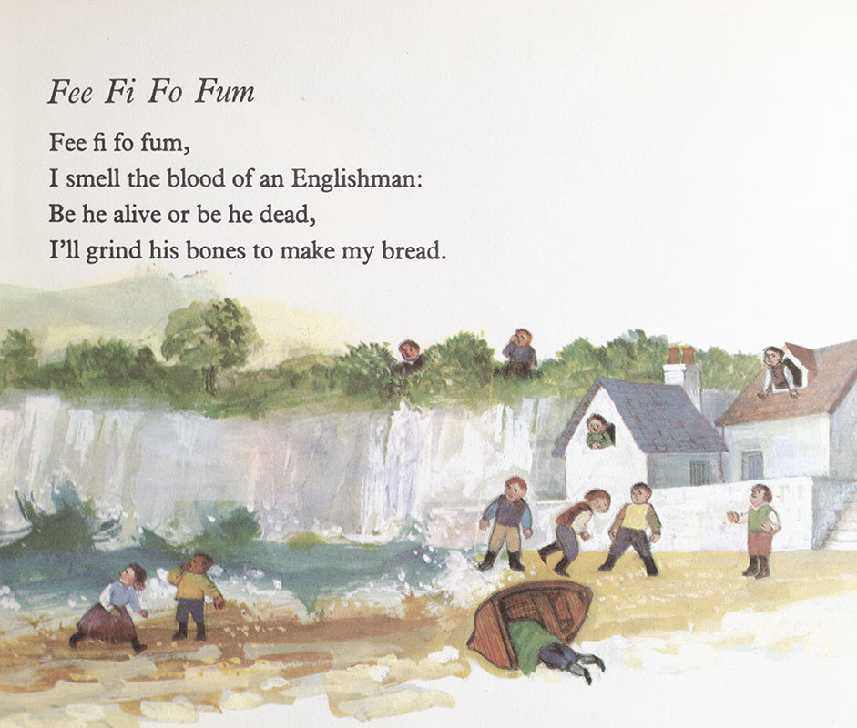 Fee Fi Fo Fum.