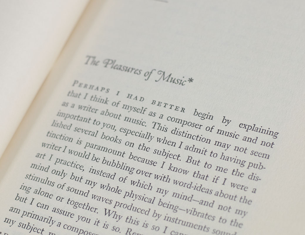 Copland on Music.