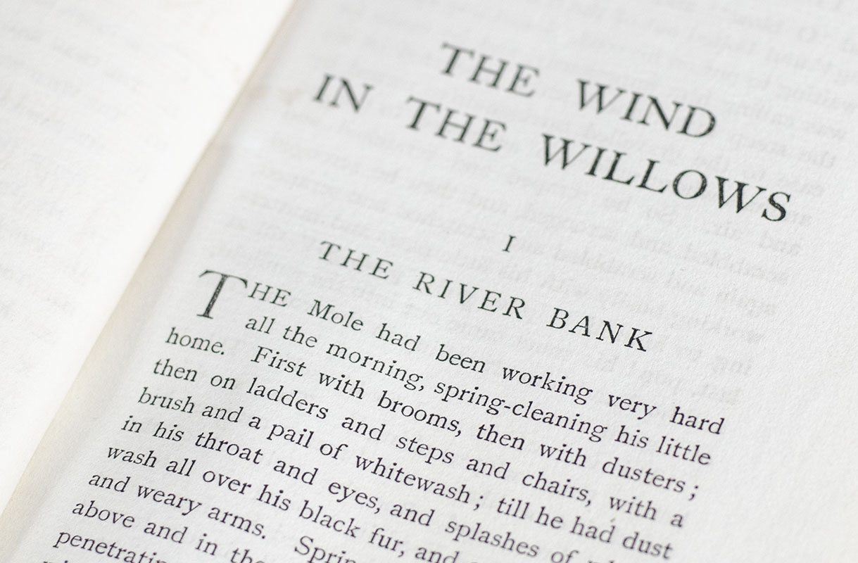 The Wind in the Willows.