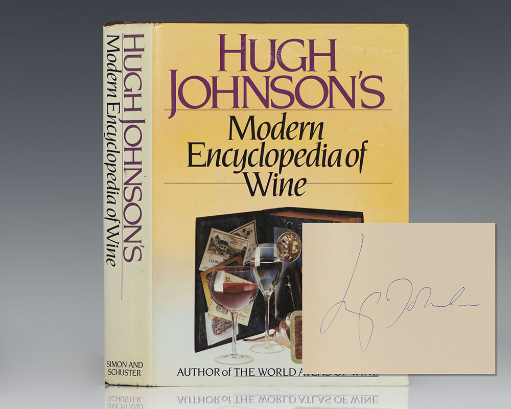 Hugh Johnson’s Modern Encyclopedia of Wine.