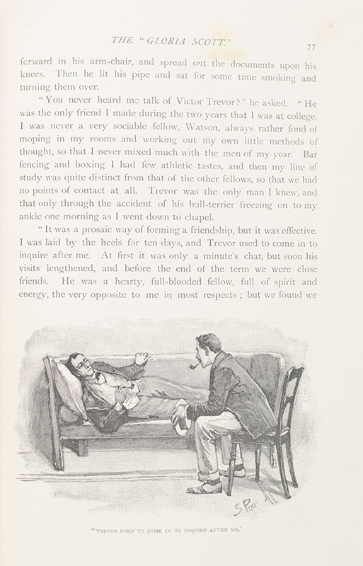 The Adventures of Sherlock Holmes and The Memoirs of Sherlock Holmes.