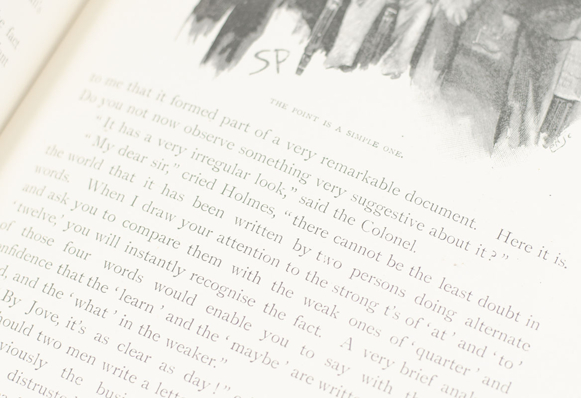 The Adventures of Sherlock Holmes and The Memoirs of Sherlock Holmes.
