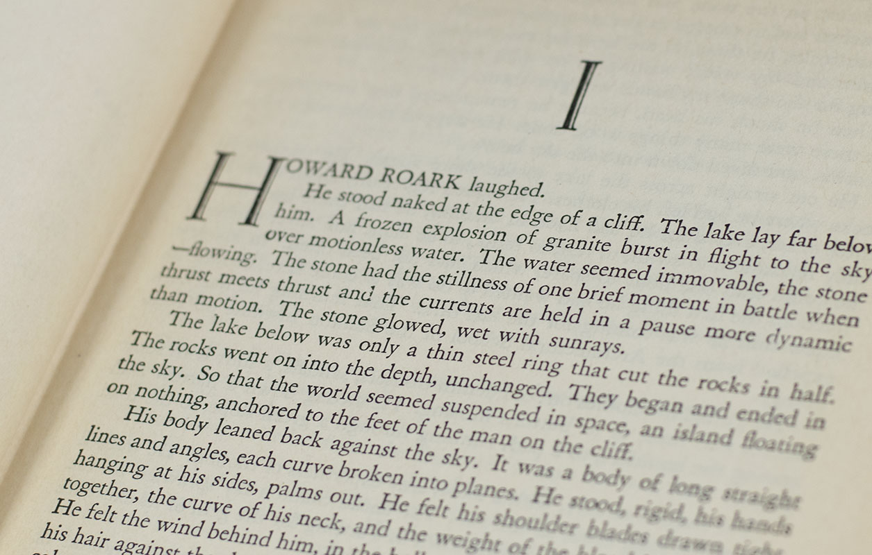 The Fountainhead.