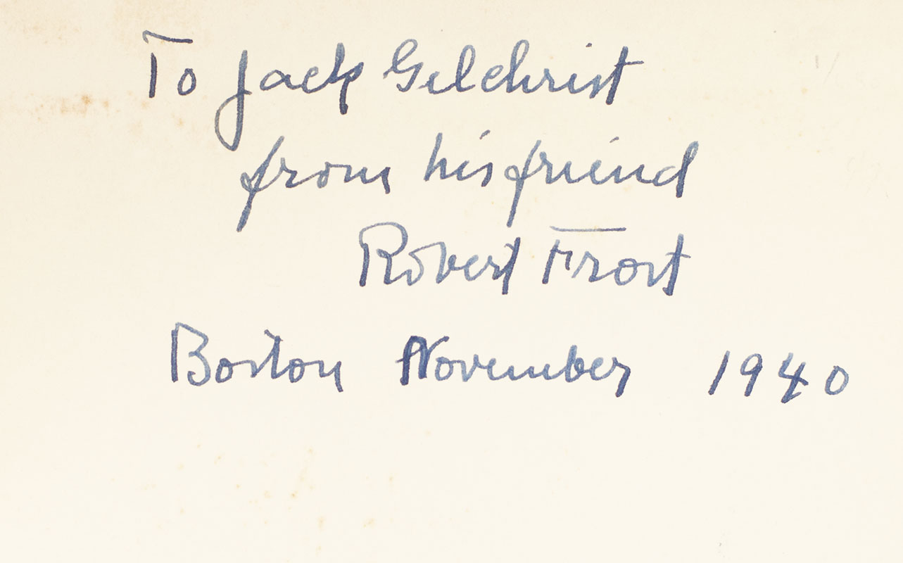 Robert Frost: A Bibliography.