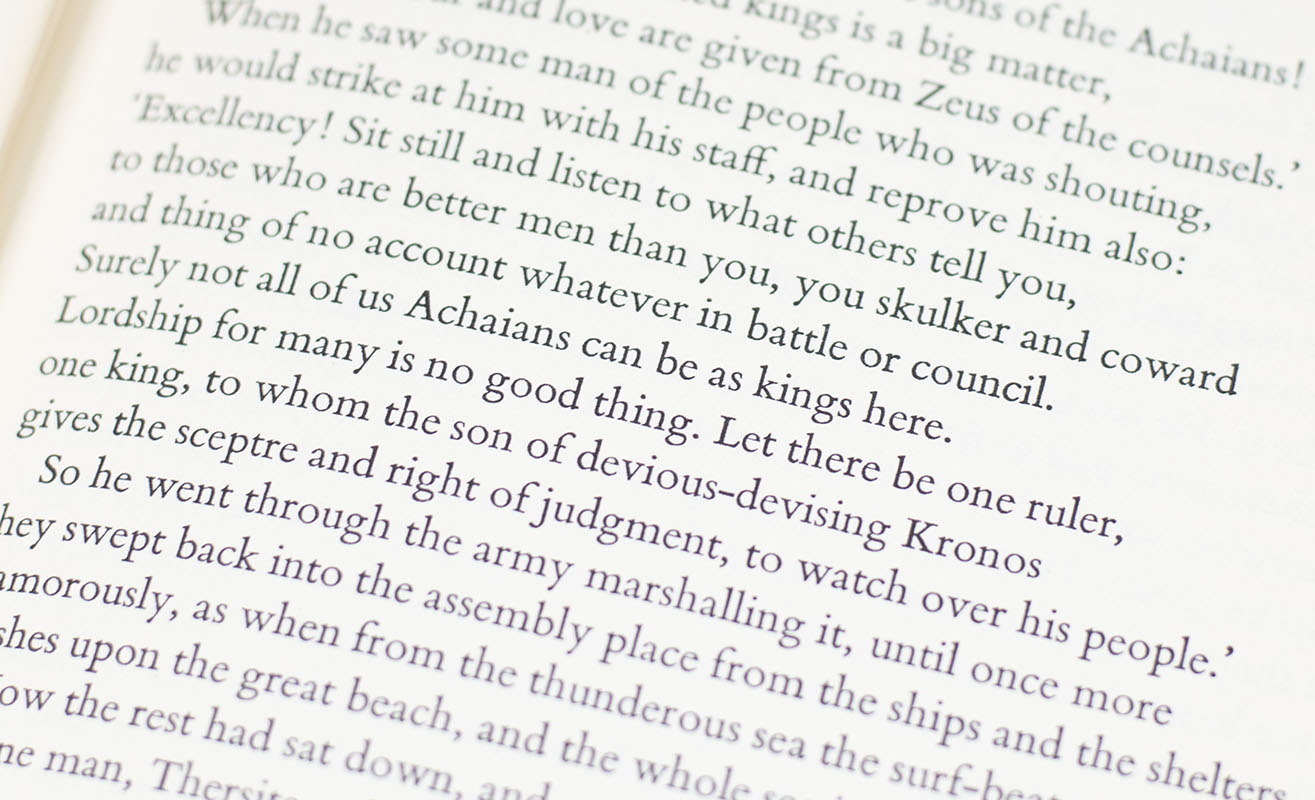 The Iliad of Homer & The Odyssey of Homer.