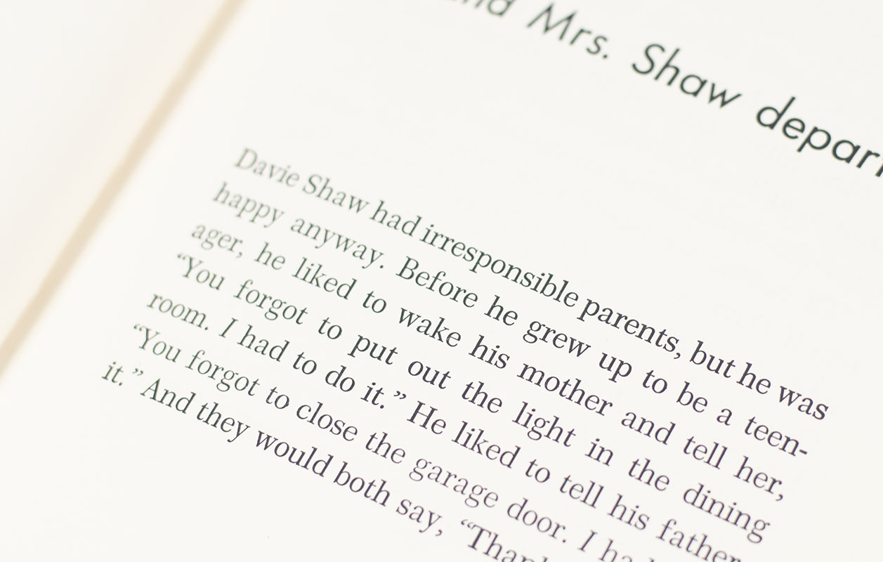 The Runaway Summer of Davie Shaw.