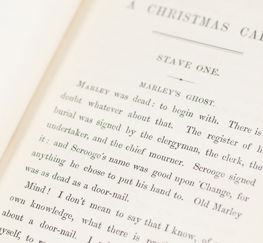 The Christmas Books: A Christmas Carol; The Chimes; The Battle of Life; Cricket on the Hearth; The Haunted Man and The Ghost's Bargain.