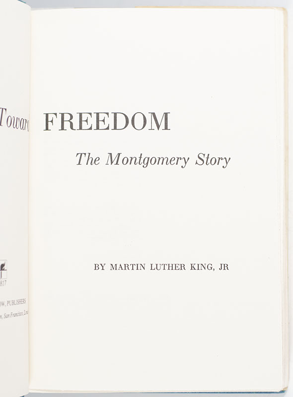 Stride Toward Freedom: The Montgomery Story.
