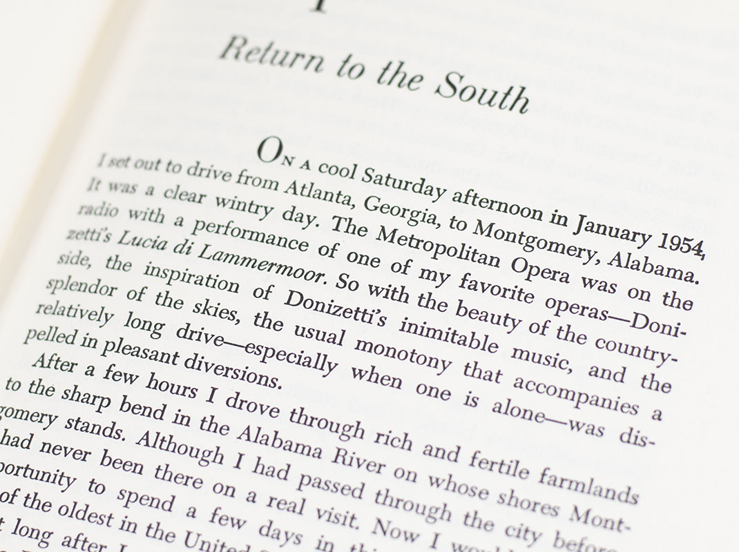 Stride Toward Freedom: The Montgomery Story.