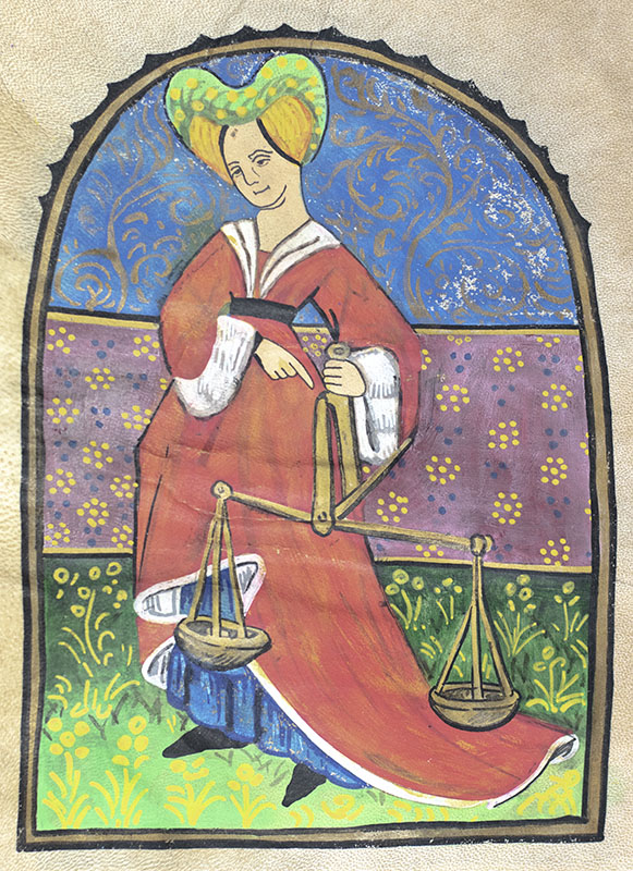 Illuminated Astrological Sign Symbol Painting Collection.