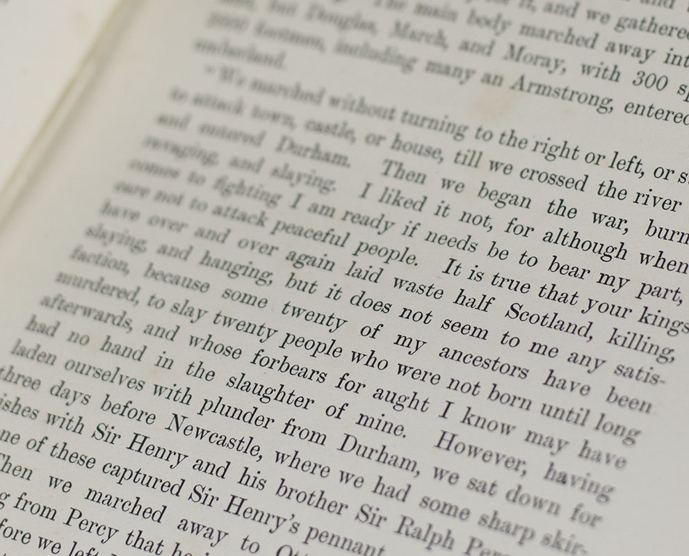 Both Sides the Border: A Tale of Hotspur and Glendower.