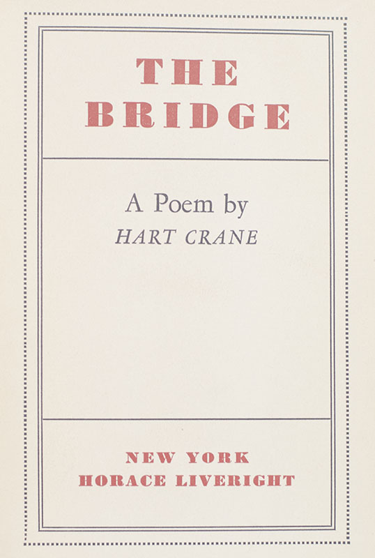 The Bridge: A Poem.