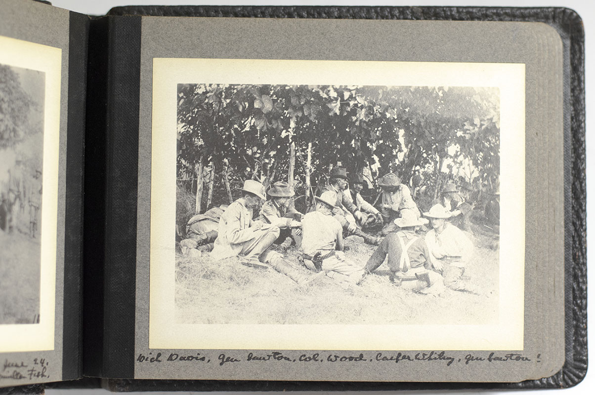 Theodore Roosevelt and Craig W. Wadsworth Rough Riders Collection.