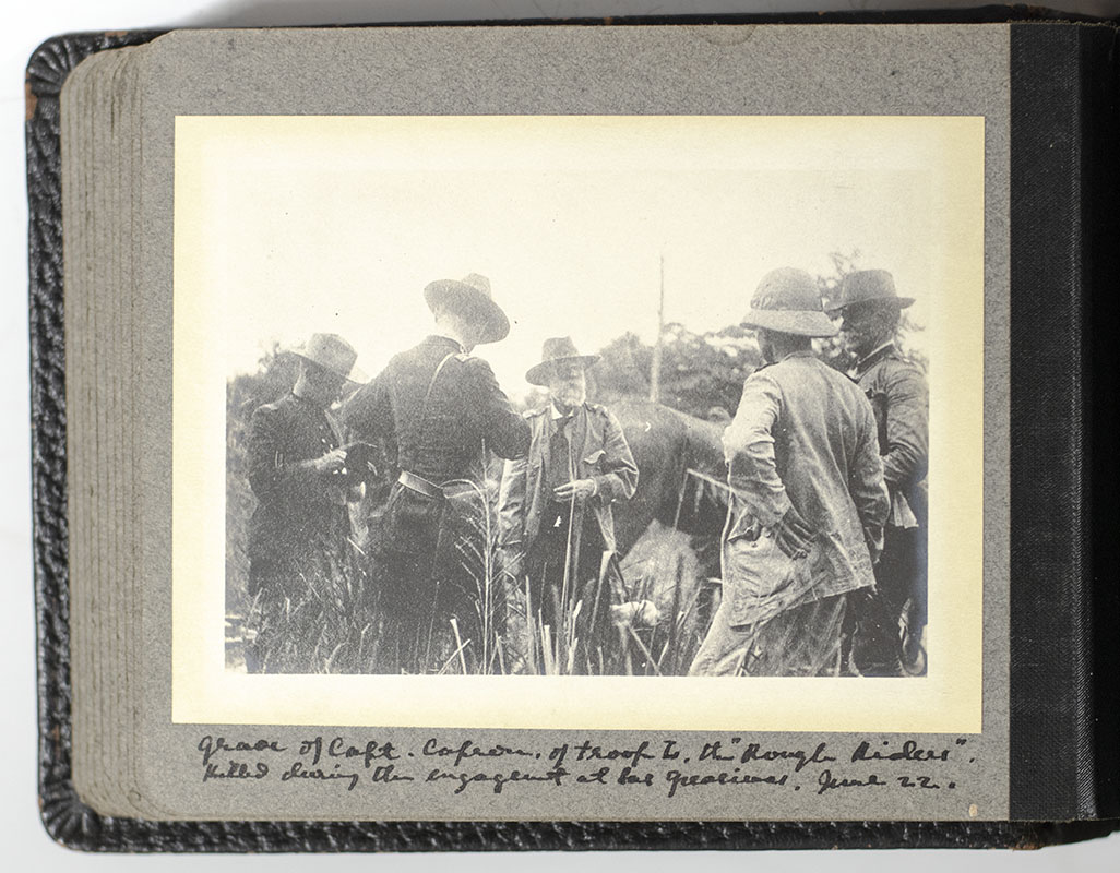 Theodore Roosevelt and Craig W. Wadsworth Rough Riders Collection.