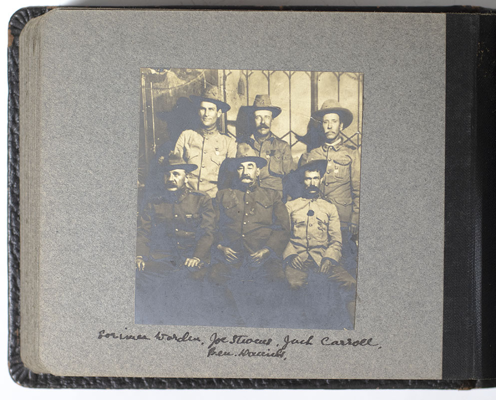 Theodore Roosevelt and Craig W. Wadsworth Rough Riders Collection.