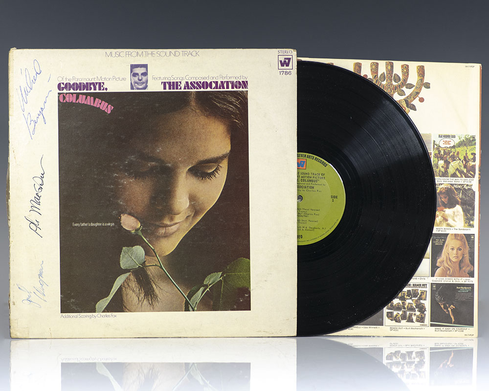 Goodbye, Columbus: Music From the Soundtrack of the Paramount Motion Picture.